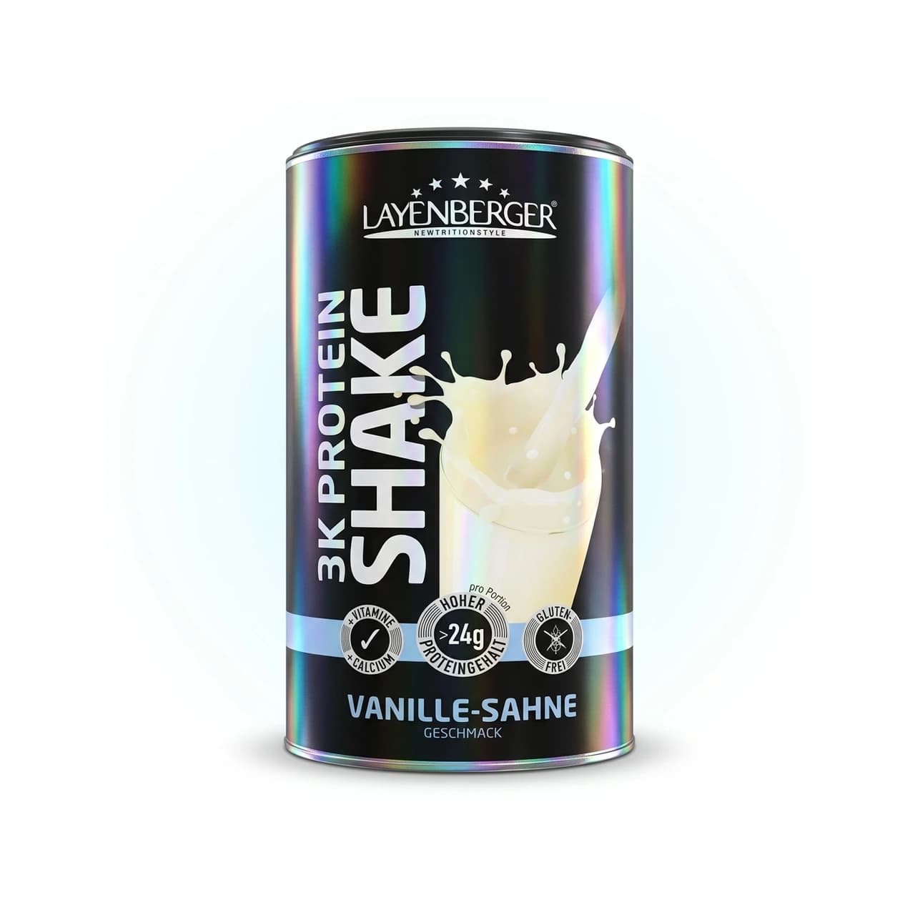 Dose Layenberger 3K Protein Shake Vanille-Sahne, 360 g