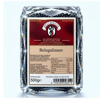 Beutel Hellriegel Raffinesse Belugalinsen, 500 g