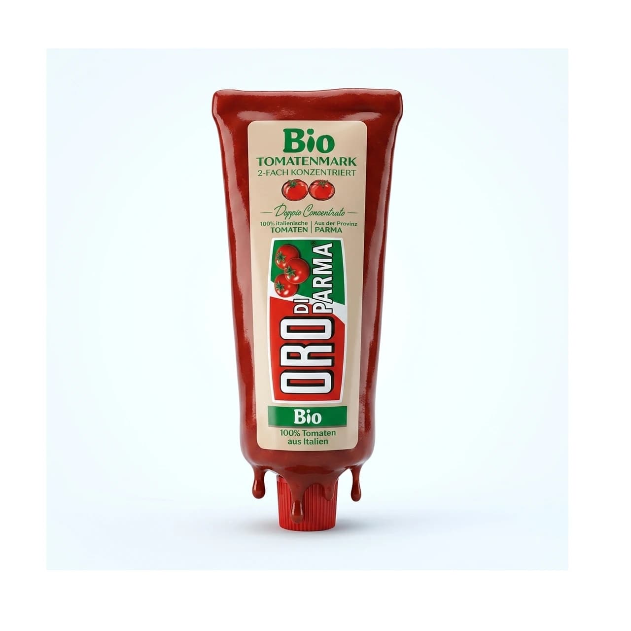 ORO di Parma organic double-concentrated tomato paste tube, 200 g