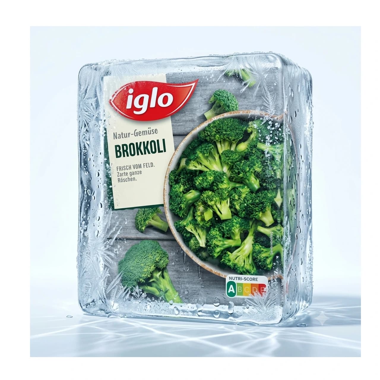 Packung iglo Natur-Gemüse Brokkoli, 400 g