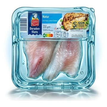 Schale Golden Seafood Doradenfilets Natur, 220 g