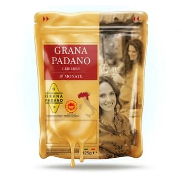 Beutel Marca Italia Grana Padano gerieben, 125 g
