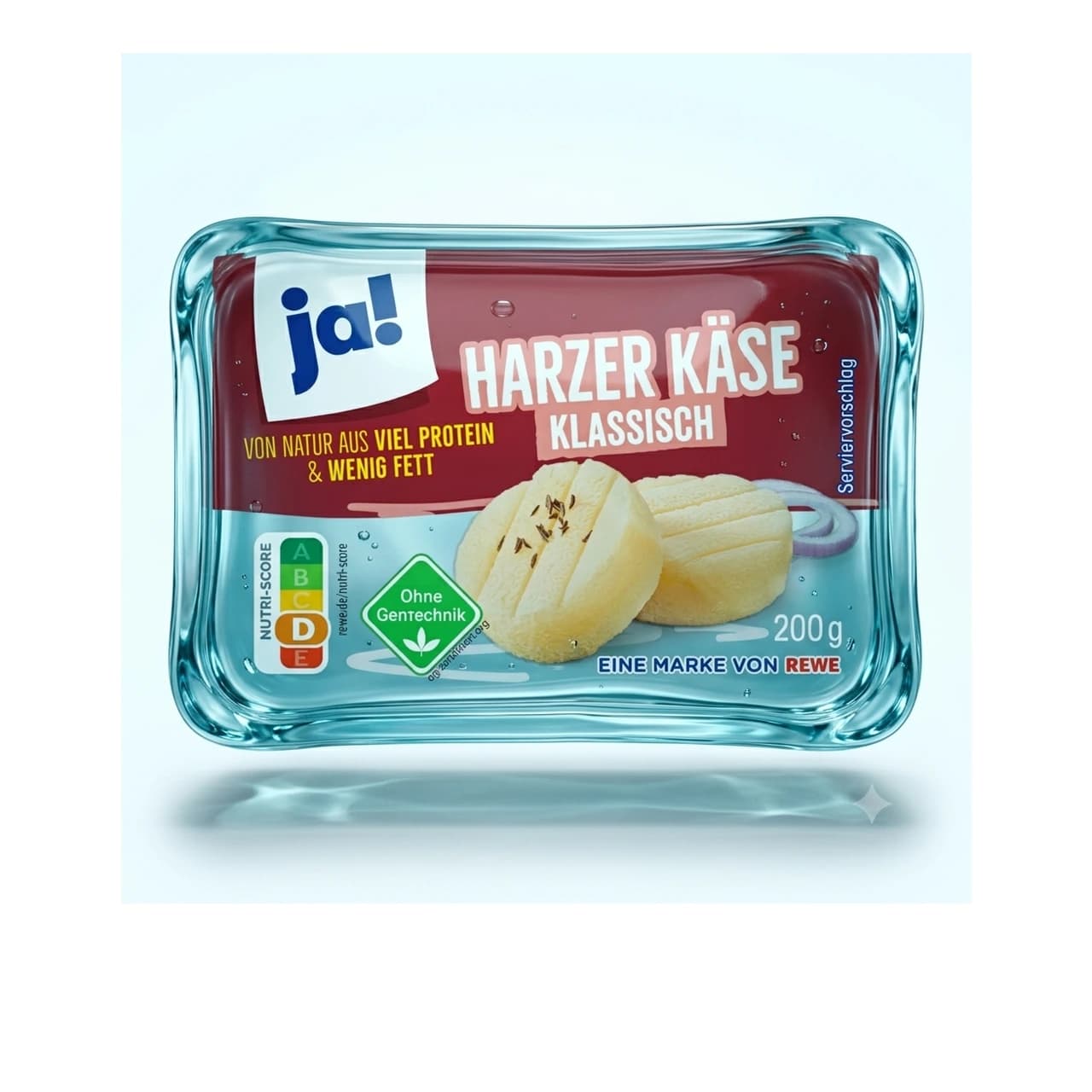 Packung ja! Harzer Käse klassisch, 200 g