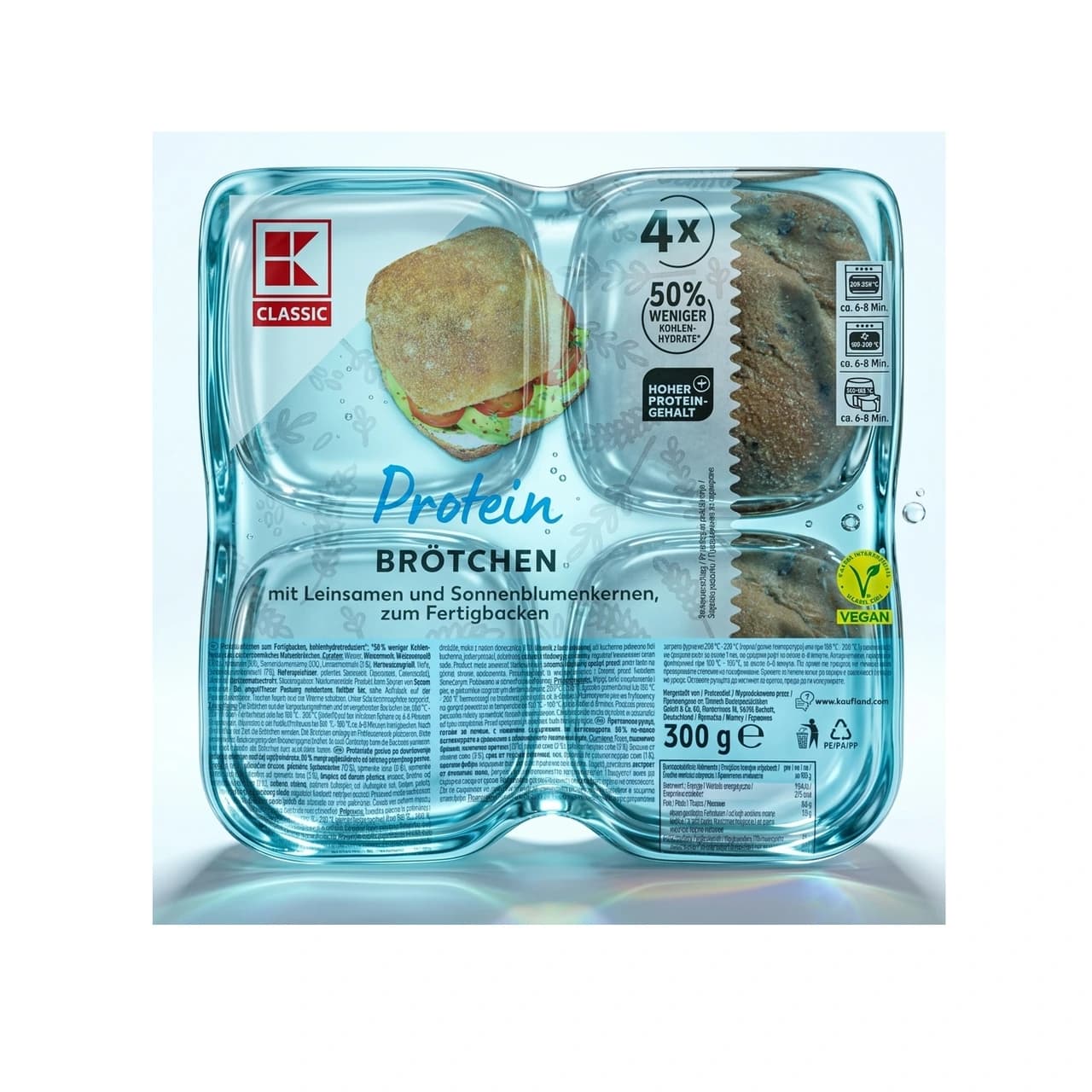 K-Classic Protein Rolls pack, 300 g