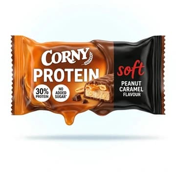 Riegel Corny Protein soft Peanut Caramel, 45 g