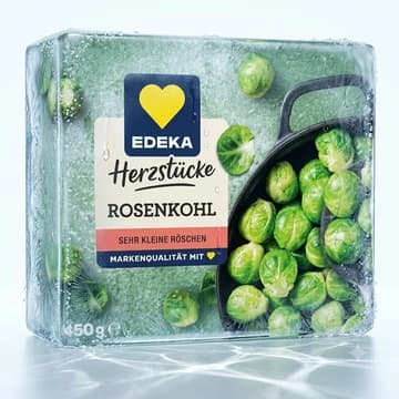 Packung EDEKA Herzstücke Rosenkohl, 450 g