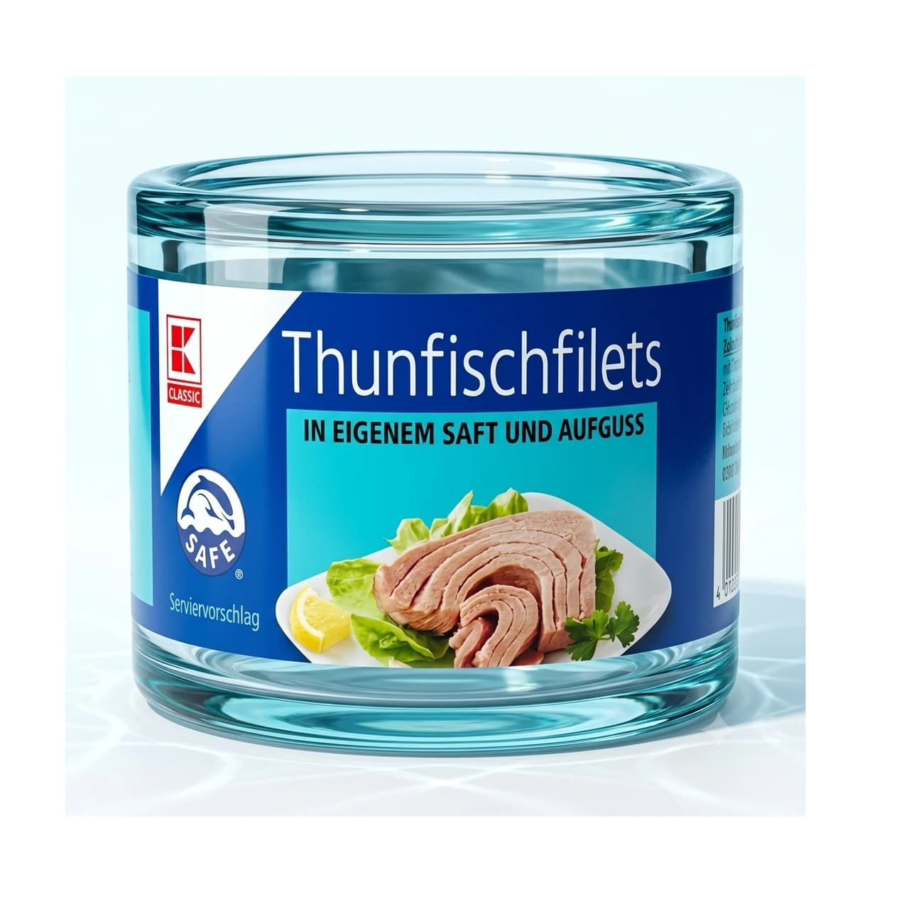 Dose K-Classic Thunfischfilets in eigenem Saft, 150 g