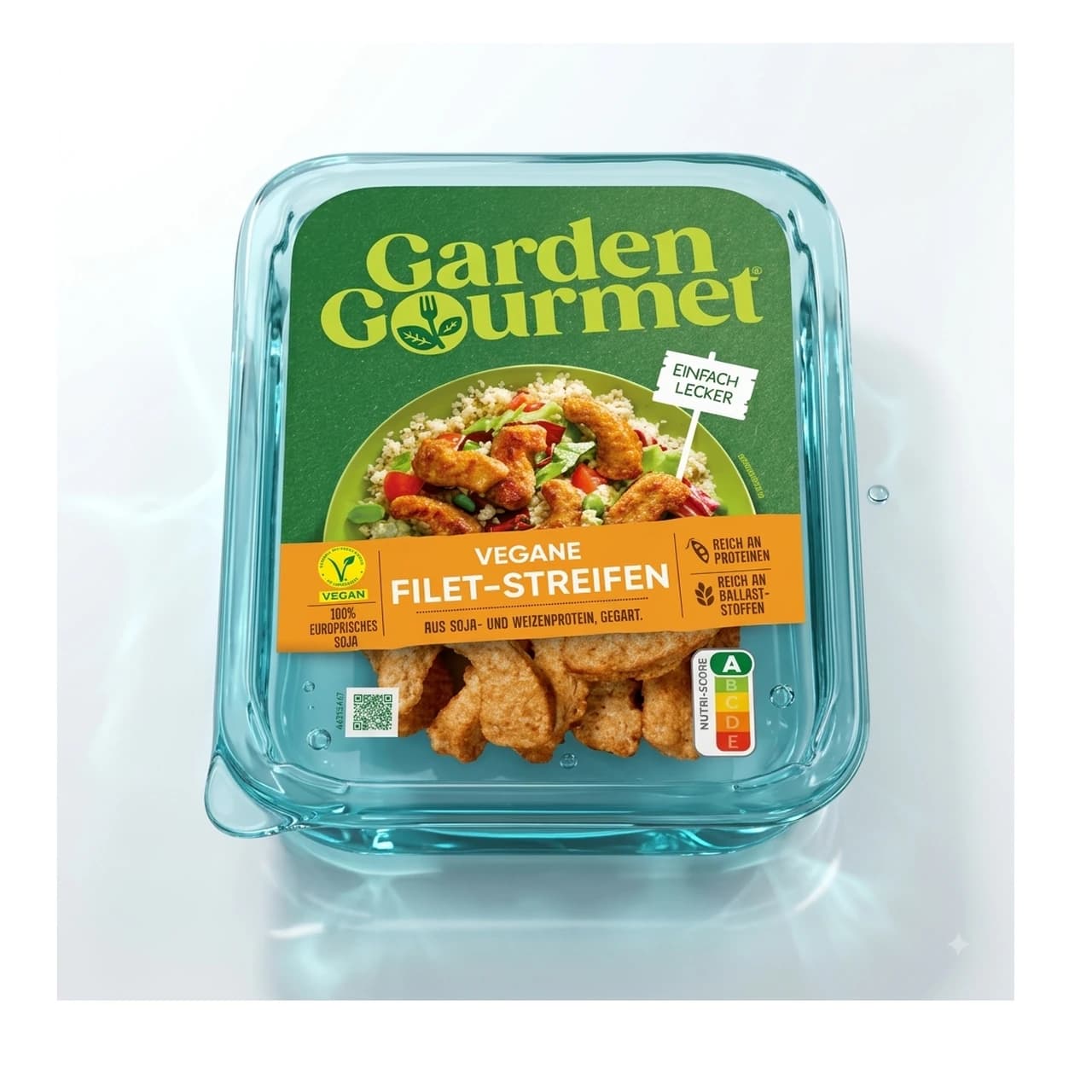 Garden Gourmet Vegan Fillet Strips tray, 175 g