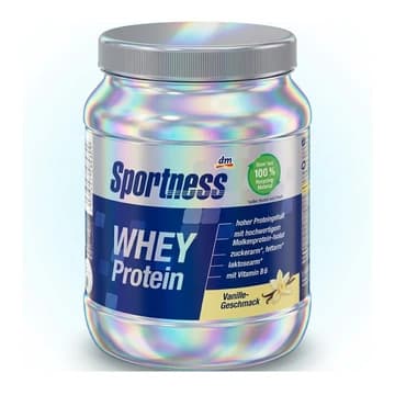 Dose Sportness Whey Proteinpulver Vanille Geschmack, 450 g